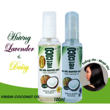 DẦU DỪA NGUYÊN CHẤT MỸ PHẨM HƯƠNG DAISY 100ML